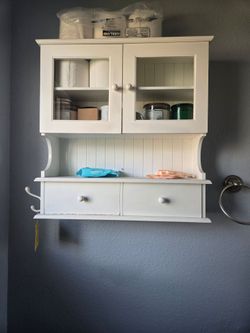 Over the toilet storage cabinet 24×24