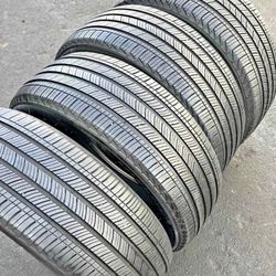 235/55r19 Michelin Tires Cón 80% De Vida Las 4 