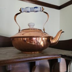 Copper Tea Pot 