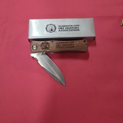 Washington State Fire Fighters Association Knife