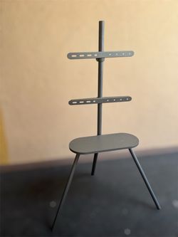 Delivery – Universal TV Floor Stand with Shelf – $30