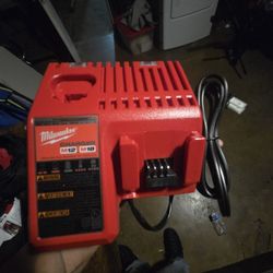 Milwaukee M18 & M12 Multi-Voltage Charger (model 48-59-1812). 