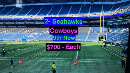 Seahawks Cowboys Tickets