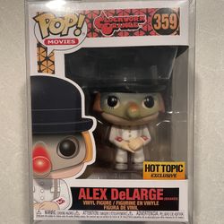 Alex Delarge Masked Funko Pop *MINT* Hot Topic Exclusive A Clockwork Orange 359 Movies protector Horror