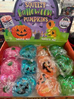 Halloween glitter pumpkin