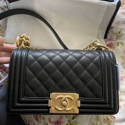 Small Chanel Boy Handbag