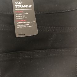 BRAND NEW LEVIS 514 BLACK JEANS!! 
