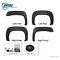 Black Textured OE Off-road Fender Flares / Wheel Covers: GMC 07-13 Sierra 1500 ; 07-14 Sierra 2500/3500