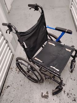 Manual Wheelchair Black Frame