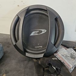 Alpine 12" Sub Model SWE-1243