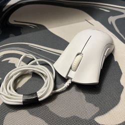 Razer DeathAdder Essential Gaming Mouse (White)