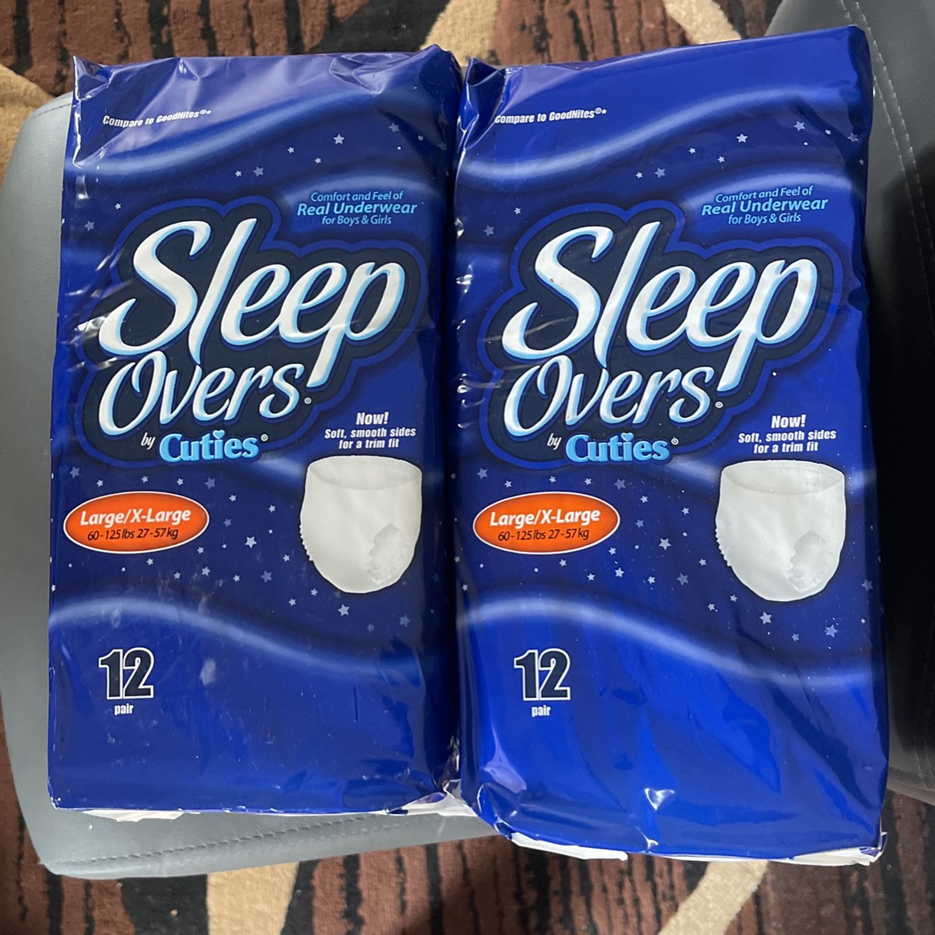 Sleep Overs Child/Adult Diapers