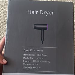 Professional hair dryer