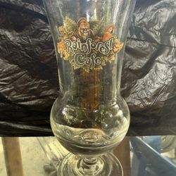 Downtown Disney Rainforest Hurricane Glass