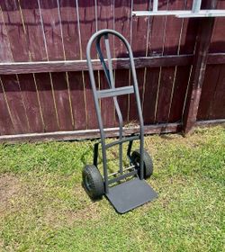 Hand truck just needs right side, tire and tube