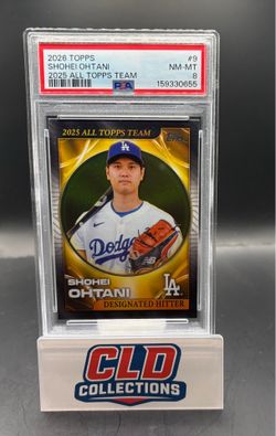Shohei Ohtani PSA 8 card! Sweet design