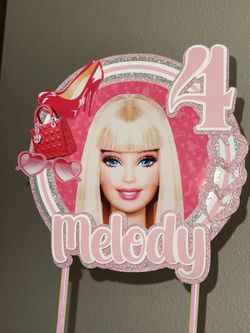 Barbie Cake Topper 