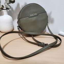 Kenneth Cole Reaction Olive Crossbody Round Purse