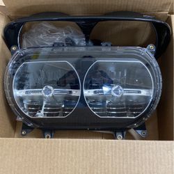 Harley Roadglyde Headlight With Housing