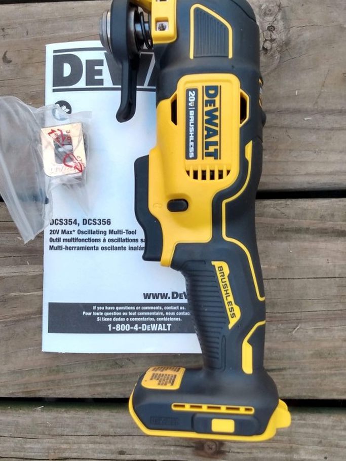 **Brand New**20V MAX-XR Oscillating Multi-Tool (Tool-Only)
