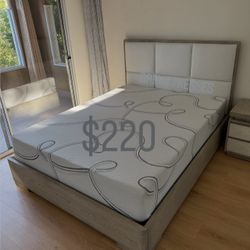 Queen Size Memory Foam Gel Mattress New