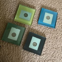 Glass Photo Coasters
