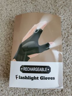 Rechargeable Flashlight Gloves