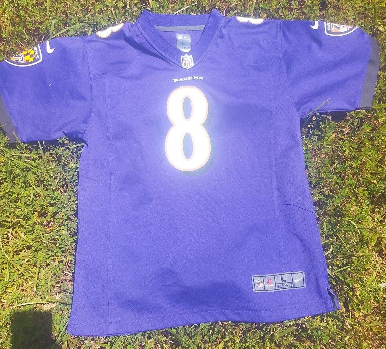 Youth Lamar Jackson Baltimore Ravens Nike On Field Jersey NFL Youth Size Large