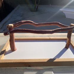 Handcrafted Bird Perch 