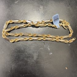 14kt Figa-Rope Chain 