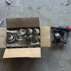 Roofing nailer and nails