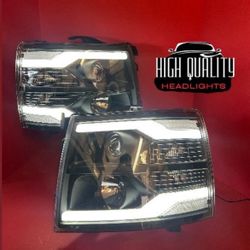 Chevy Silverado 2007. 2013 Headlight.