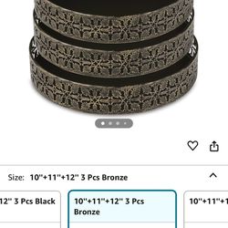 MIHIRO Metal Lazy Susan Organizer 360° Rotating Storage Tray Spice Rack, Cosmetics and Perfume Organizer Large Capacity for Dresser Countertop Kitchen