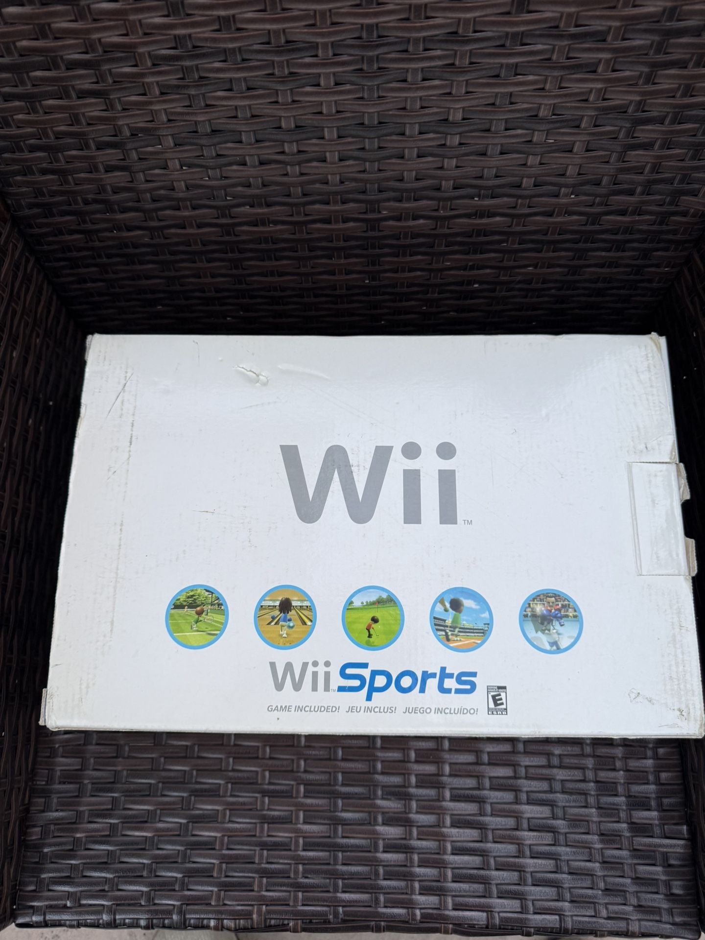 Nintendo Wii Console Complete In Box Bundle With Wii Sports Tested - EXCELLENT