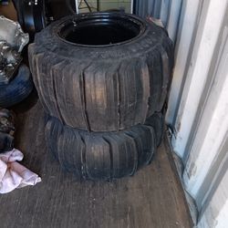 Sandrail VW Dune Buggy Rims With Paddle Tires