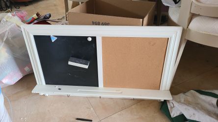 Wall chalkboard $10