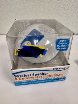 POOL SPEAKER & LIGHT SHOW - $20