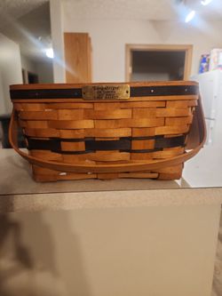 Longenberger Basket signed