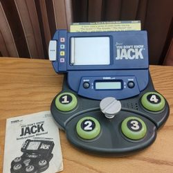 Vintage 1998 You Don't Know Jack Tabletop Game by Tiger Electronics