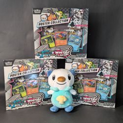[SEALED] Pokemon Black Bolt & White Flare Poster Collection Box