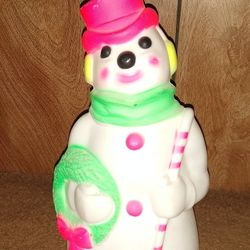 1968 Lighted Christmas Decoration Snowman ⛄