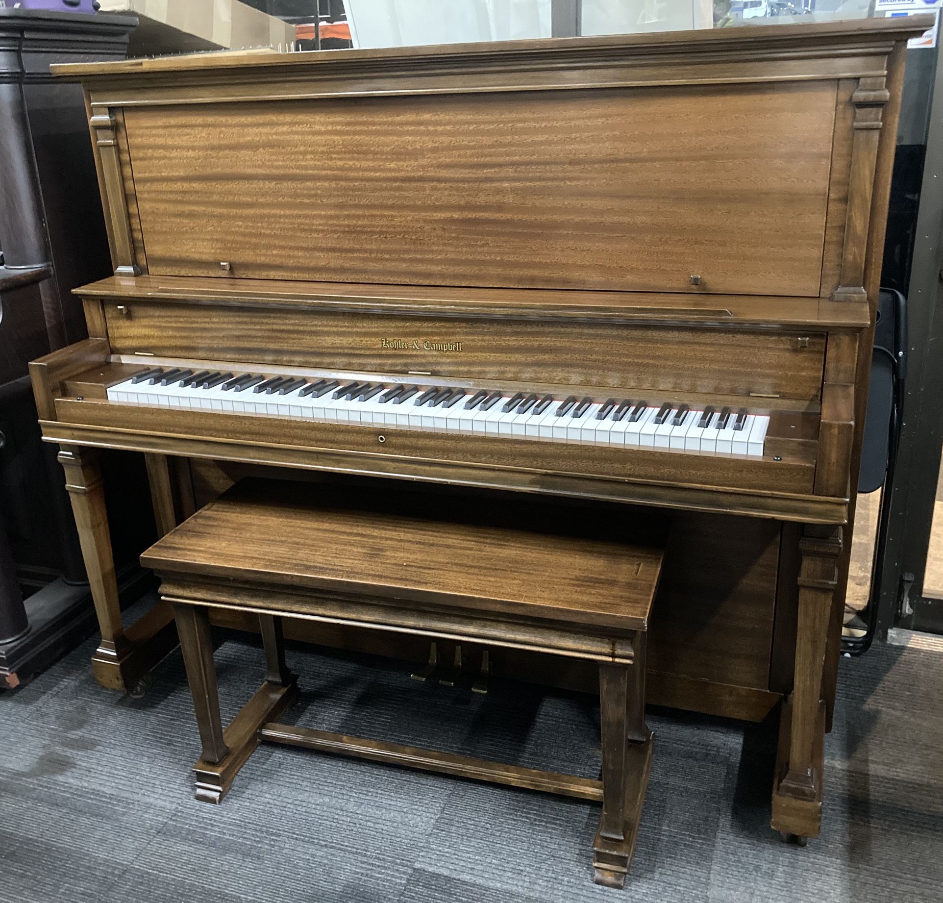 Free Kohler & Campbell Tall Upright Piano