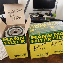Audi A4 1.8L Oil Filter (W940/25)