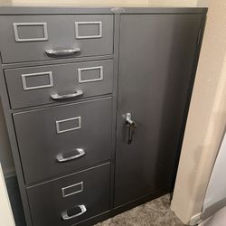 Cole -Steel Antique Cabinet 