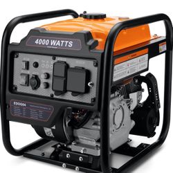 Power Equipment 4000 Watts Inverter Generator Gas Powered