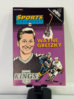 Vintage 1992 Sports Superstars Comics Wayne Gretzky #2 Comic Book RARE!