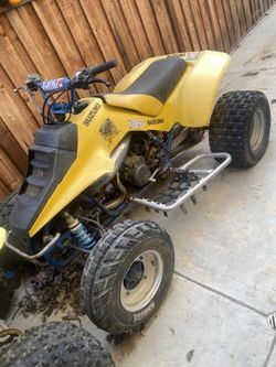 Suzuki 1989 250 Quad Parts Or Fixer Upper