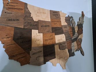 Hand Crafted Wood USA Wallmount