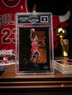 Michael Jordan 1999-00 Upper Deck Legends Graded Card ECC 8
