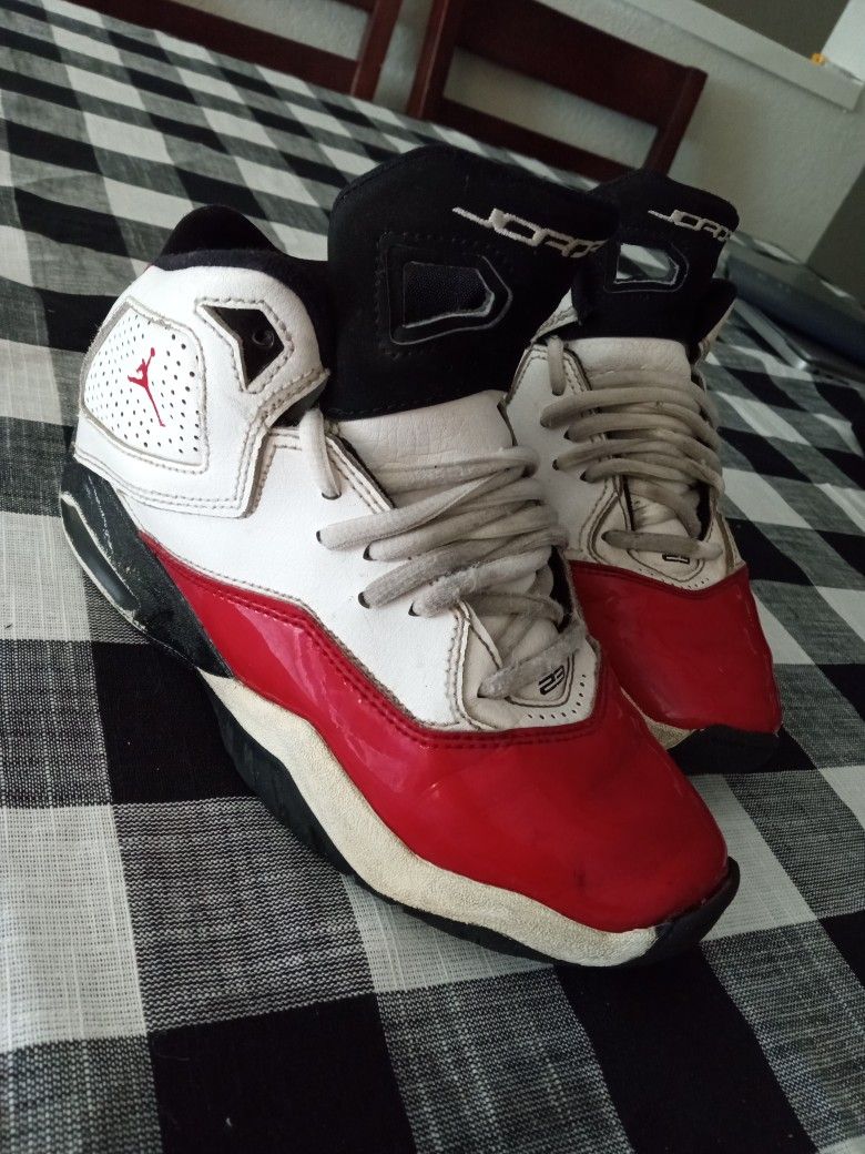 Two Pair Of Jordan Shoes Size 1
